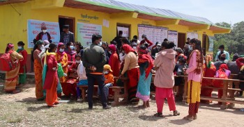 बैतडीमा मेलौलीमा सञ्चालन भएको स्वास्थ्य शिविरबाट ४ हजार ५ सय जनाले सेवा लिए